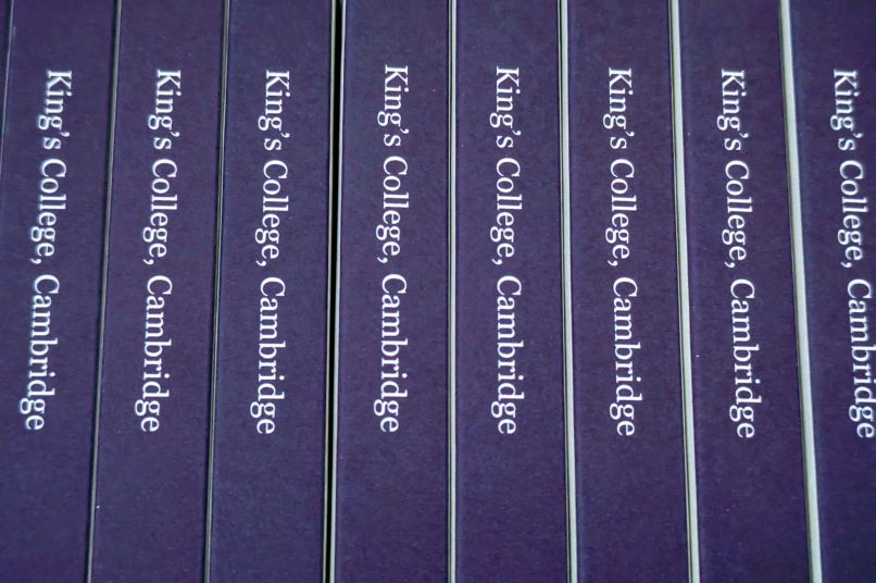 A stack of King's annual reports