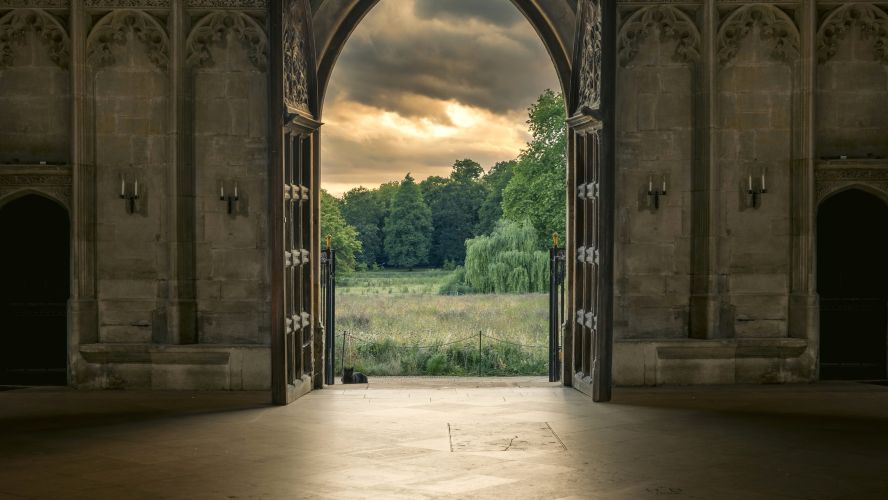 King's College Chapel West Door