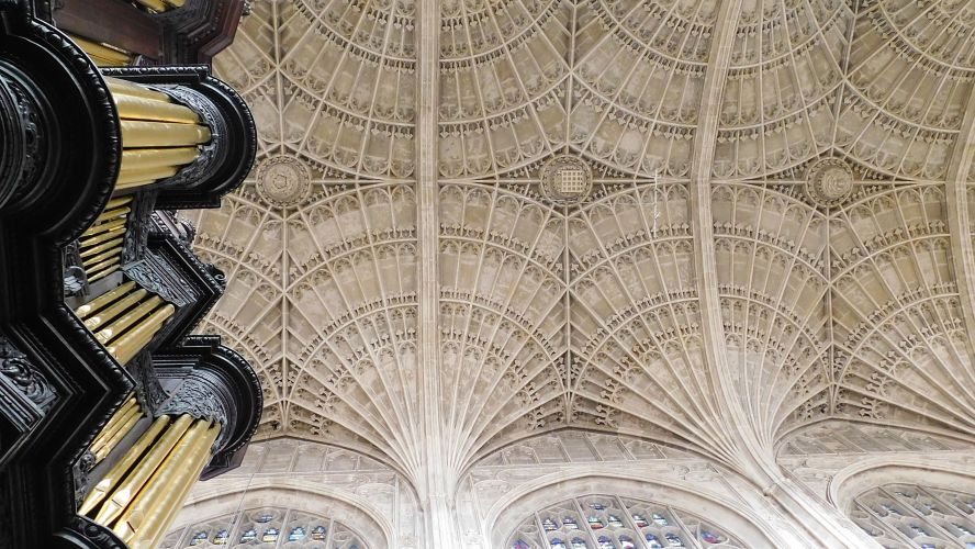 Chapel Ceiling and Organ