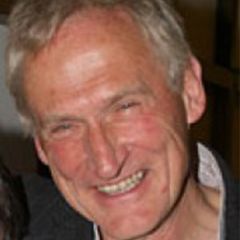 Stephen Hugh-Jones, a man with grey hair smiling broadly