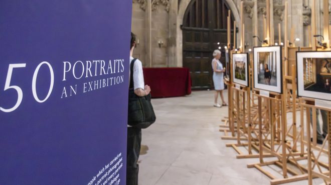 Exhibition in the College Chapel