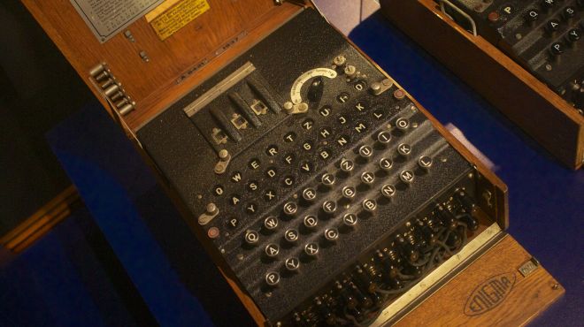 an encoding device called Enigma