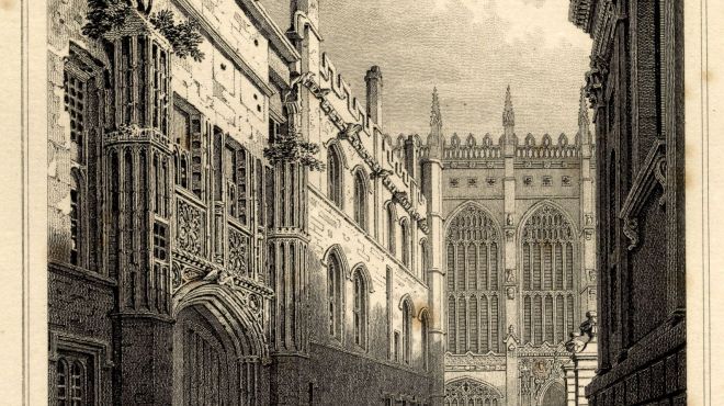 Old photo of the chapel