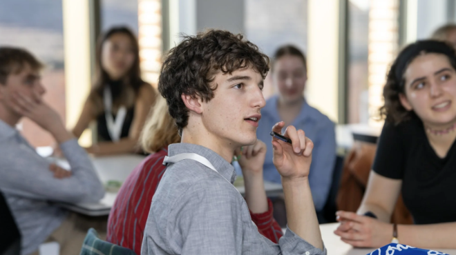 Laidlaw Scholars at a workshop