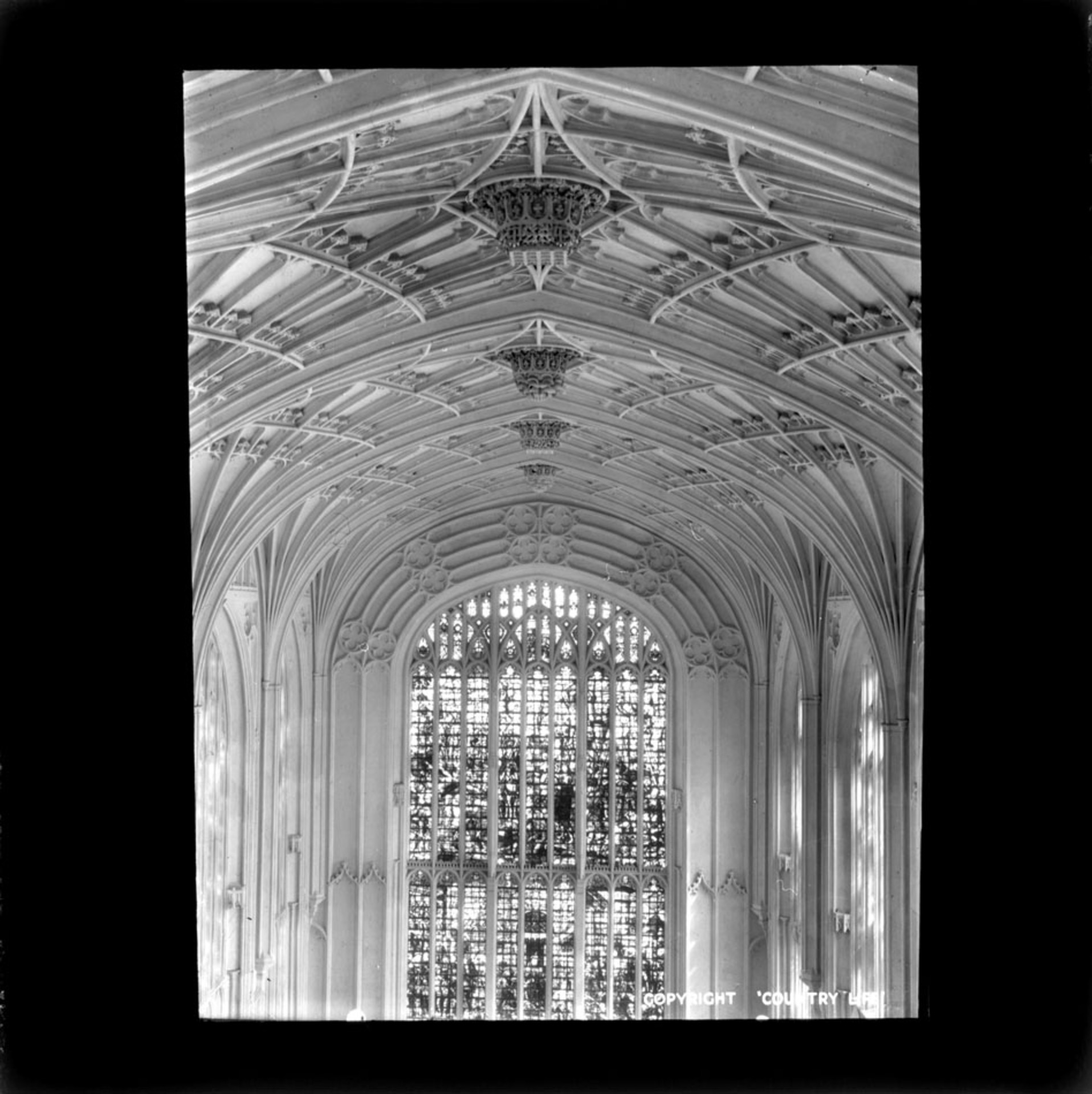 Tracery of the east window. [JS/4/11/46]