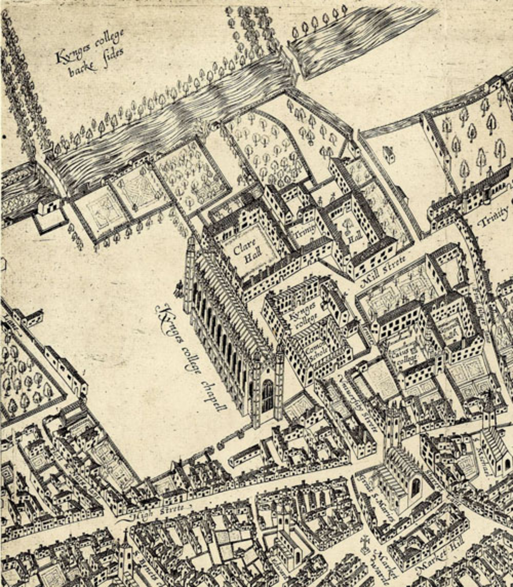Drawing of Cambridge