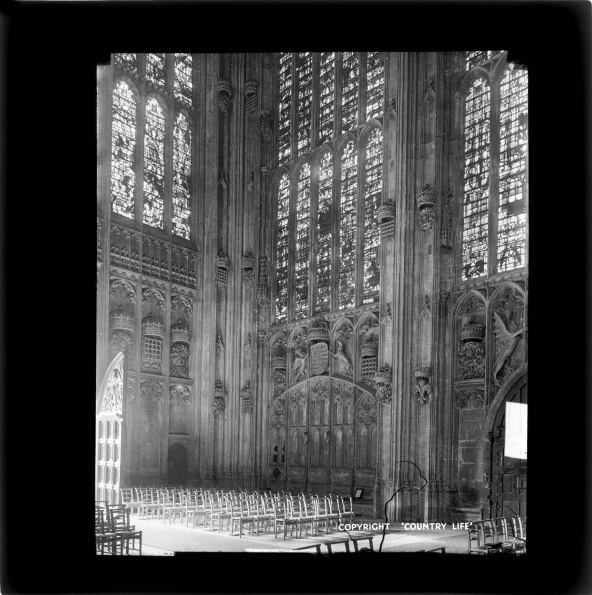 Northwest corner of the antechapel. [JS/4/11/09]