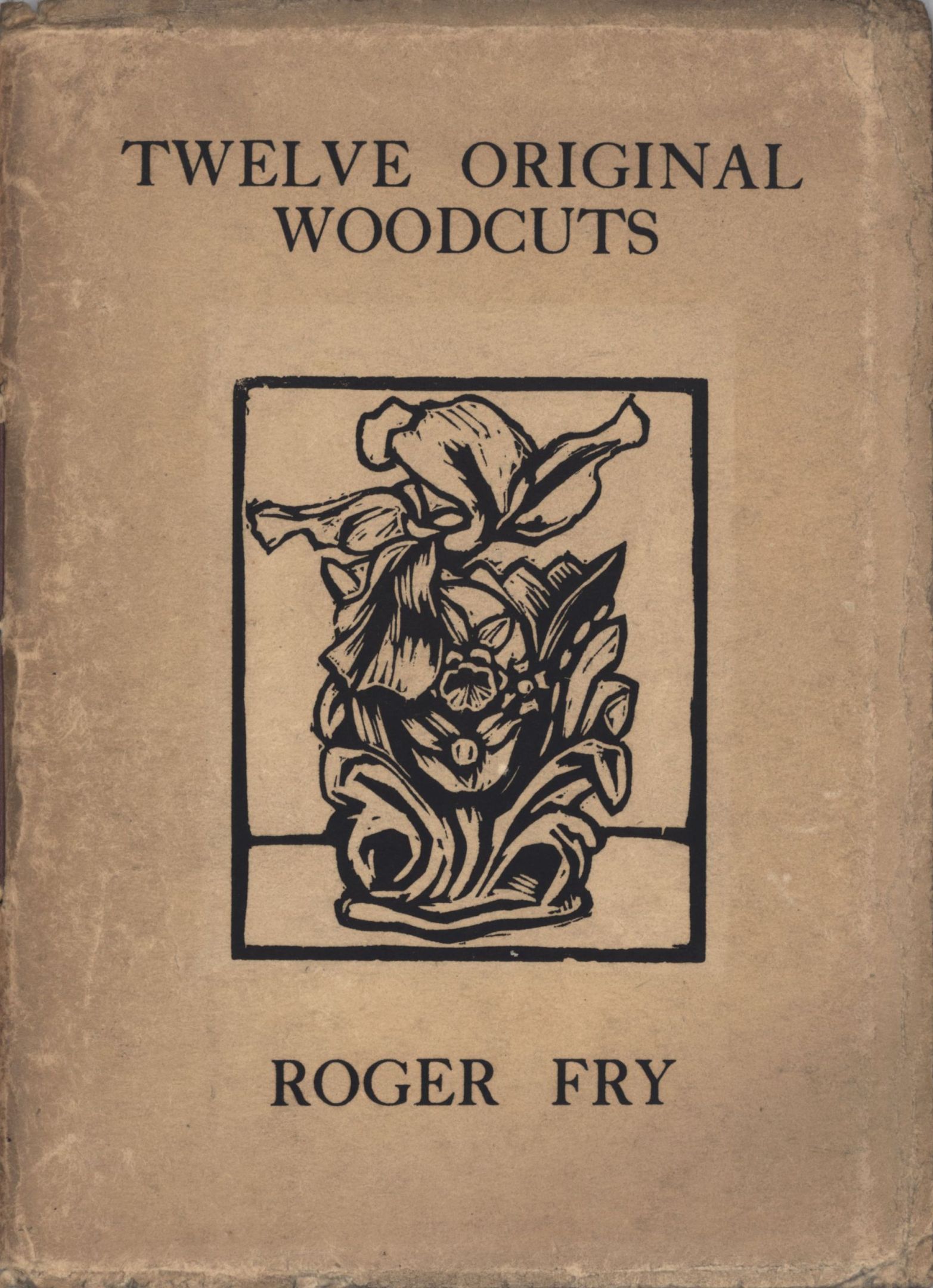 Cover of Roger Fry’s 'Twelve Original Woodcuts'.