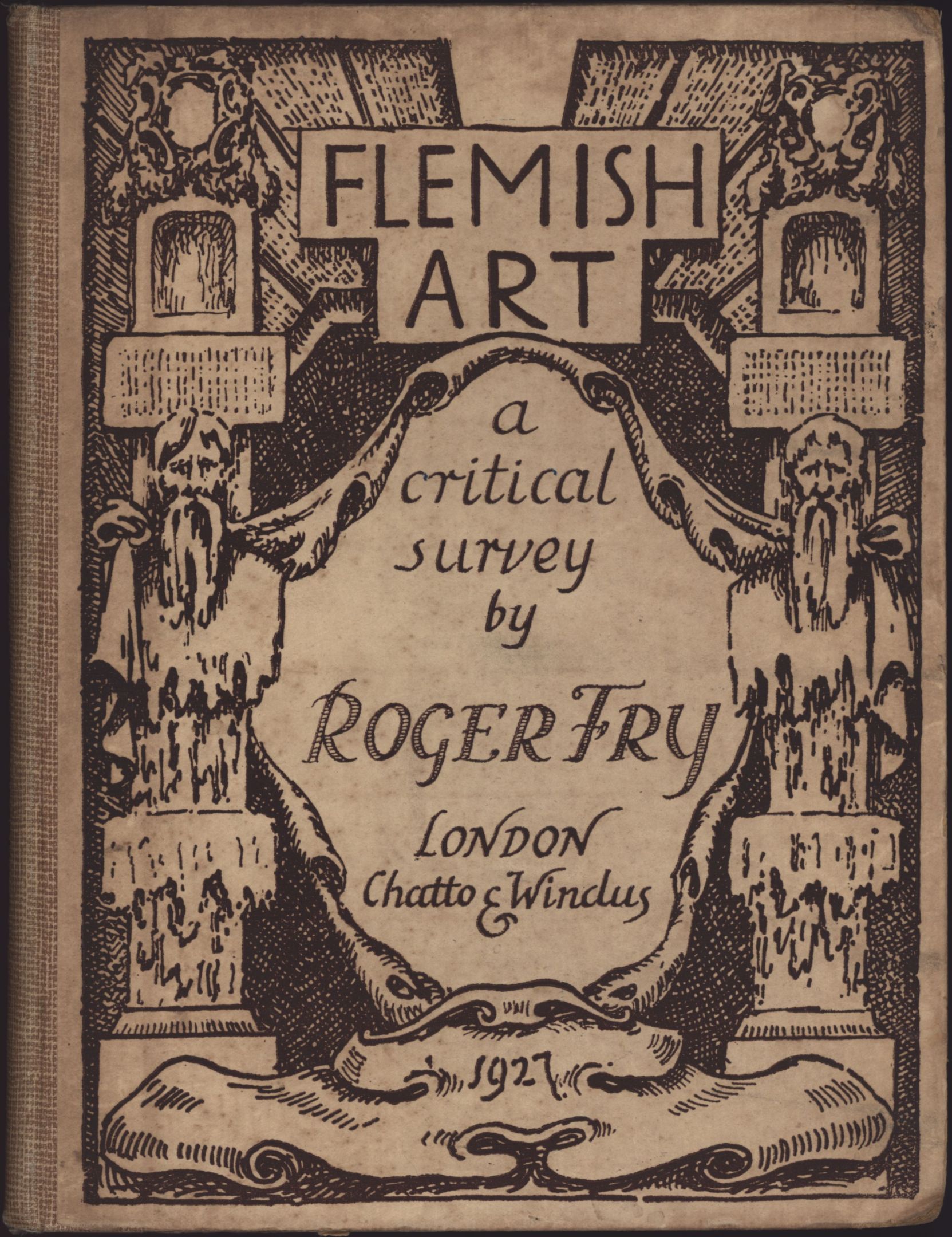 Cover of Roger Fry’s ‘Flemish Art’.