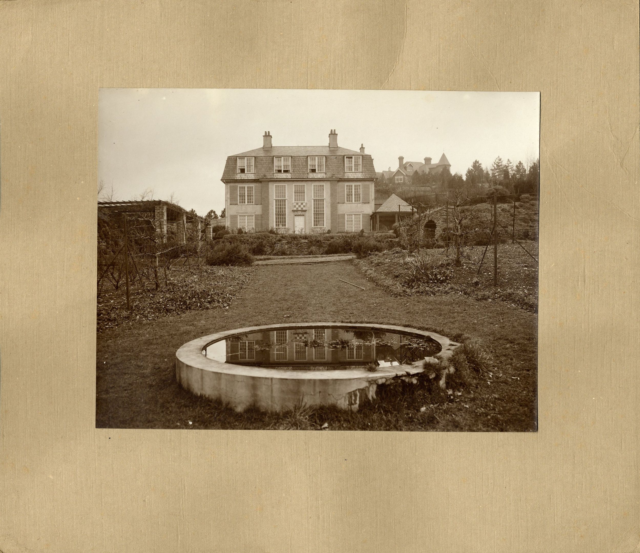 Exterior photograph of Durbins, taken by A.C. Cooper and Co., King St., London, 1913-19. [REF/6/9]