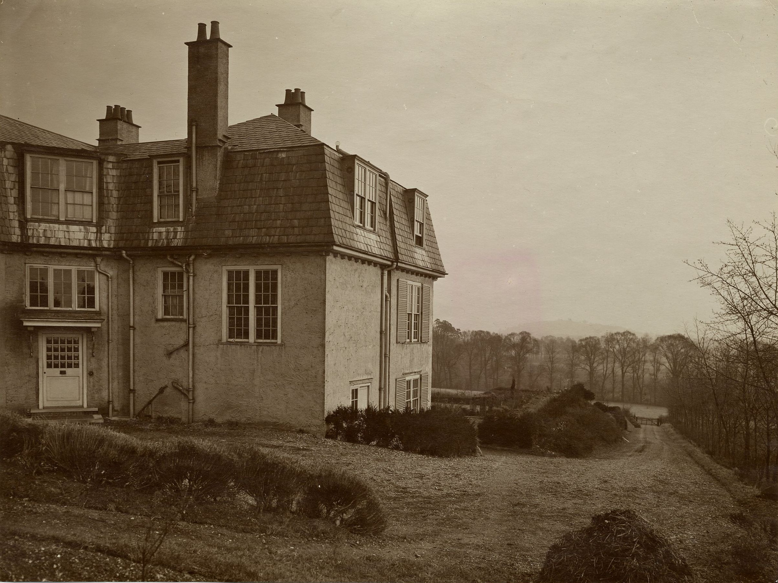 Exterior photograph of Durbins, taken by A.C. Cooper and Co., King St., London, 1913-19. [REF/6/9]