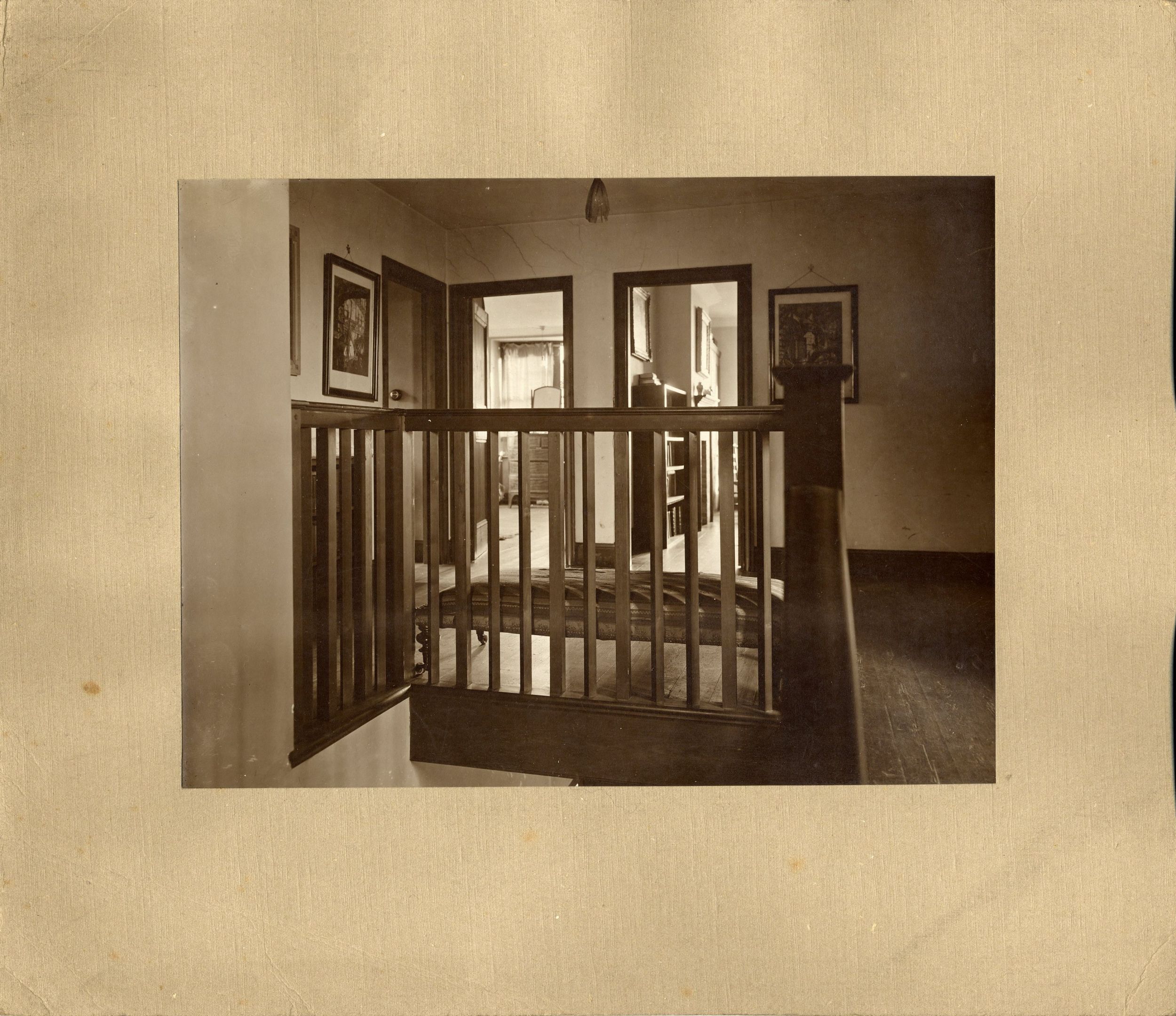 Interior photograph of Durbins, taken by A.C. Cooper and Co., King St., London, 1913-19. [REF/6/9]