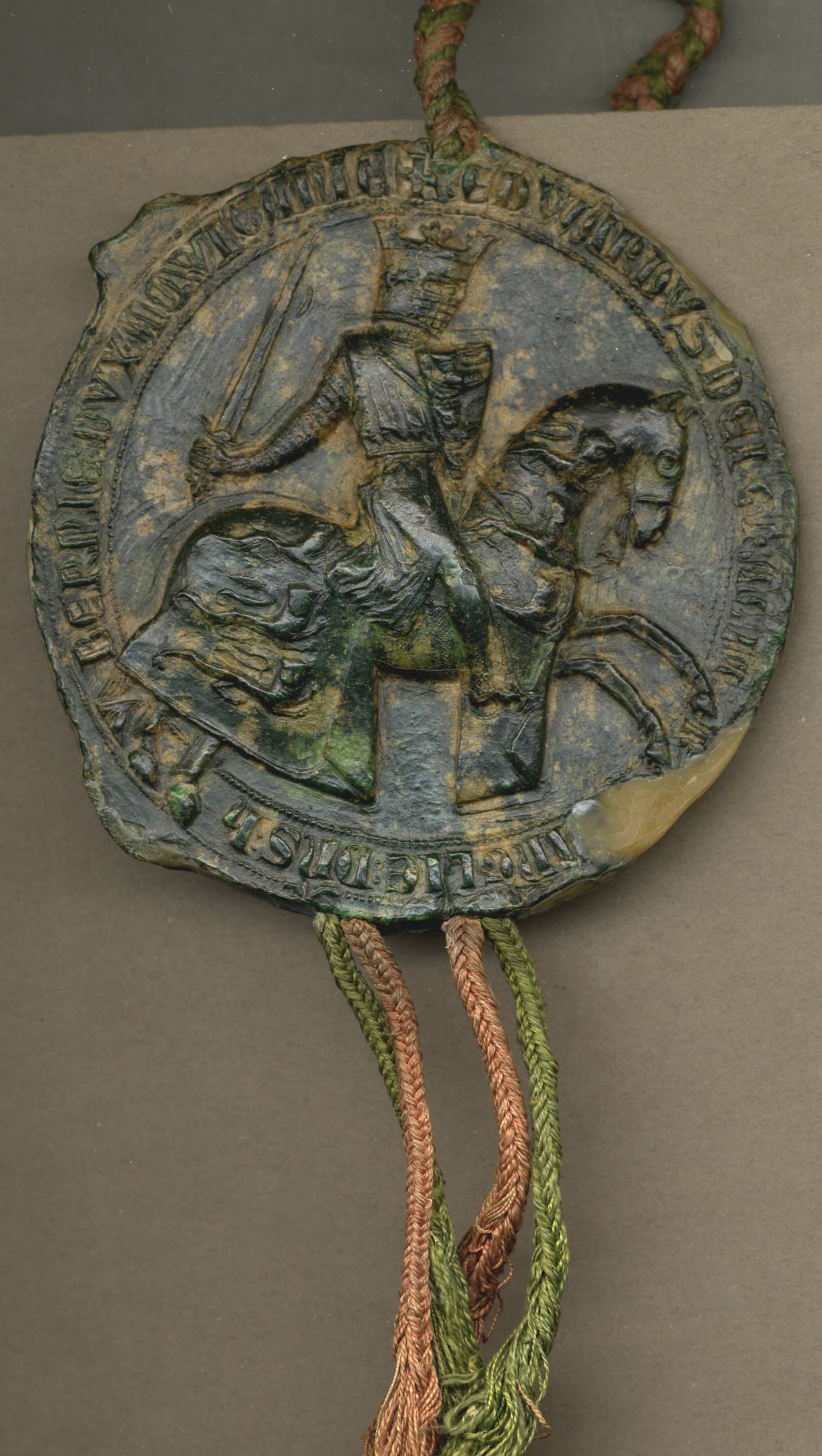 Reverse of Edward I's seal