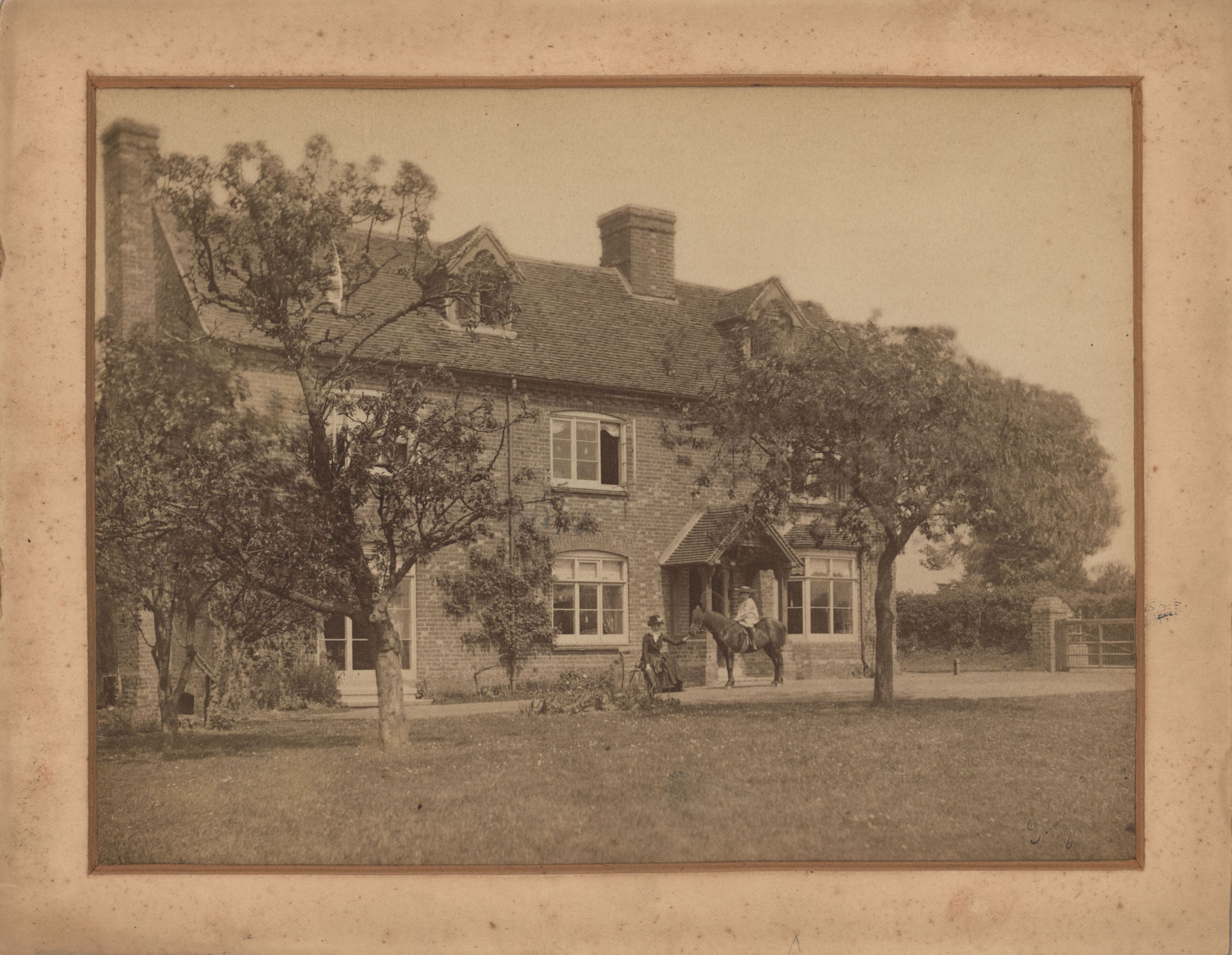 Old image of house