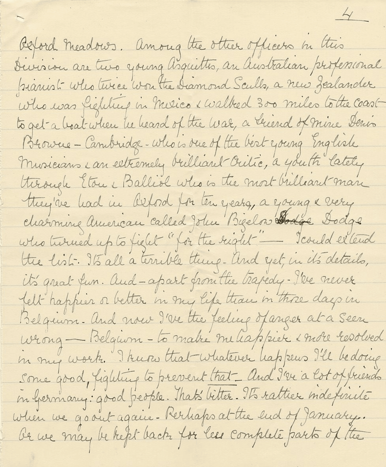 old letter transcript