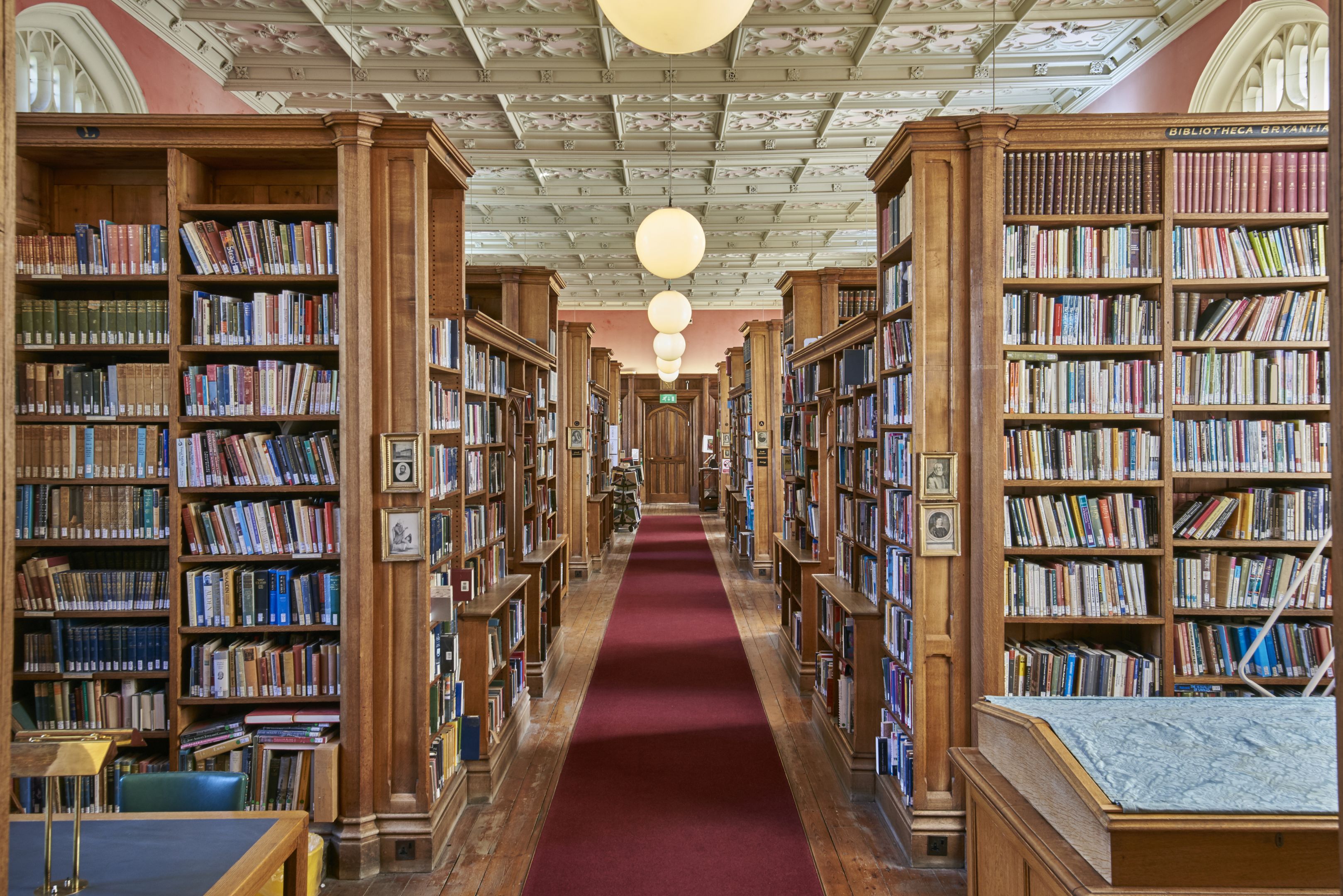 Library corridor